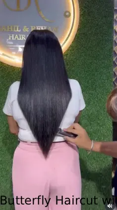 Butterfly Haircut with Curtain Bangs