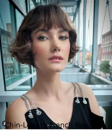  Chin-Length French Bob