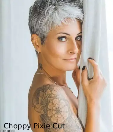 Choppy Pixie Cut