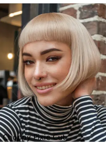 Choppy Pixie Cut