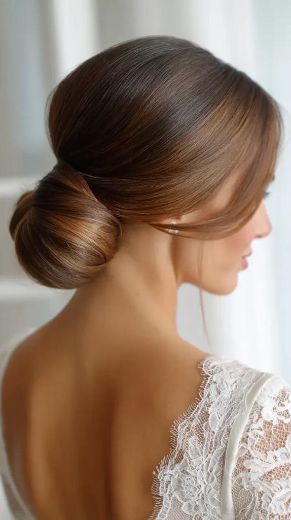 Classic Sleek Low Bun