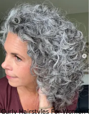 15 Curly Hairstyles For Women Over 50