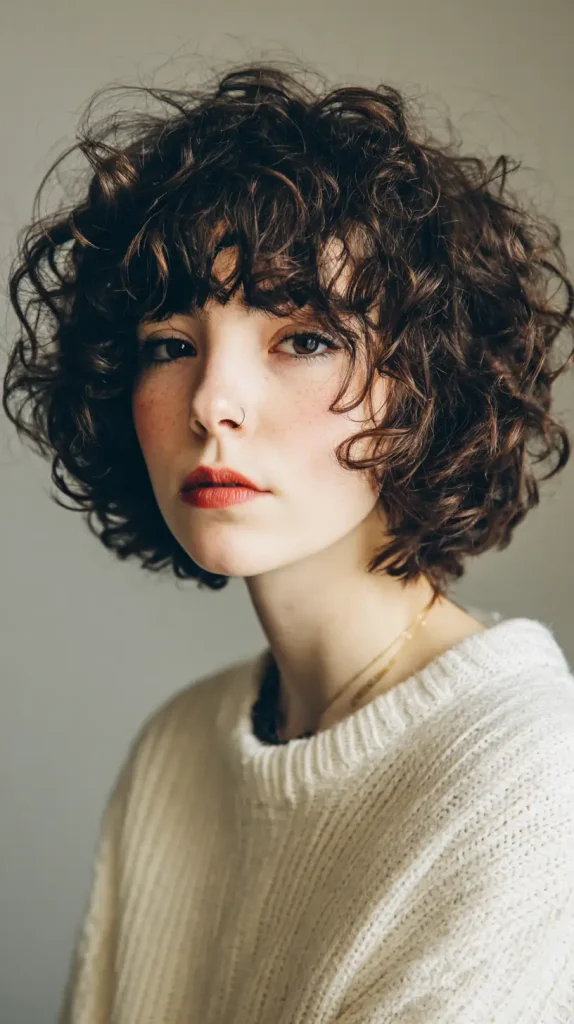 Curly Two French Bobs