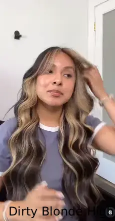 Dirty Blonde Highlights