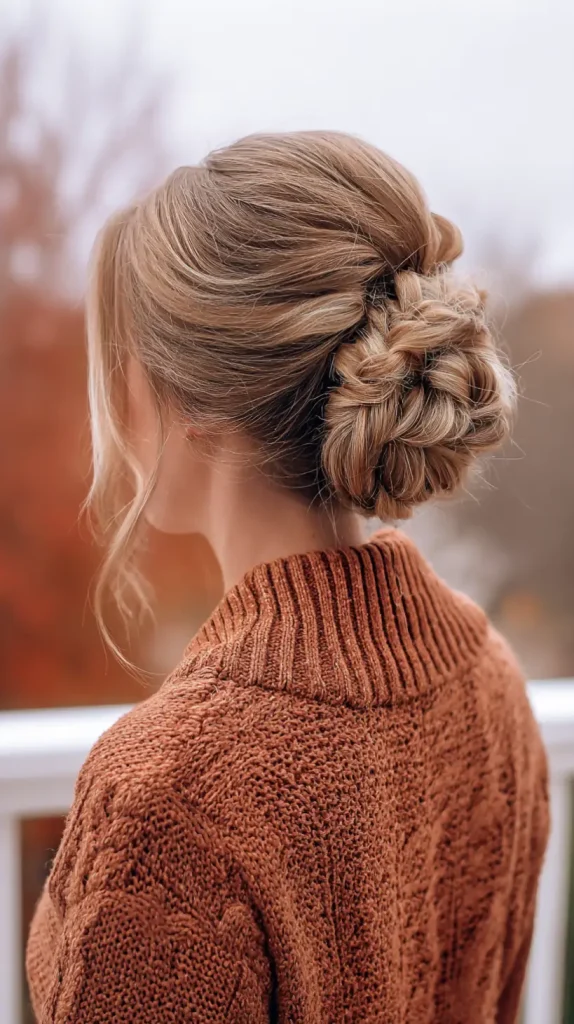 Dutch Braided Bun