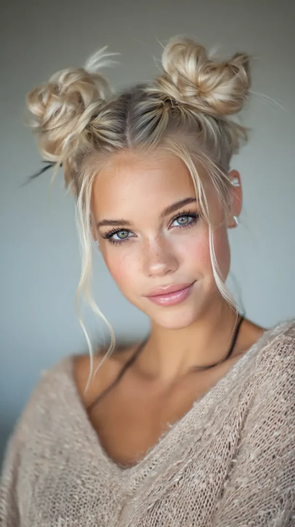 Faux Bun with Extensions