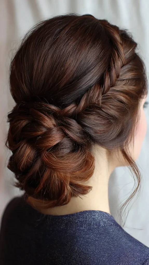 Fishtail Braided Bun