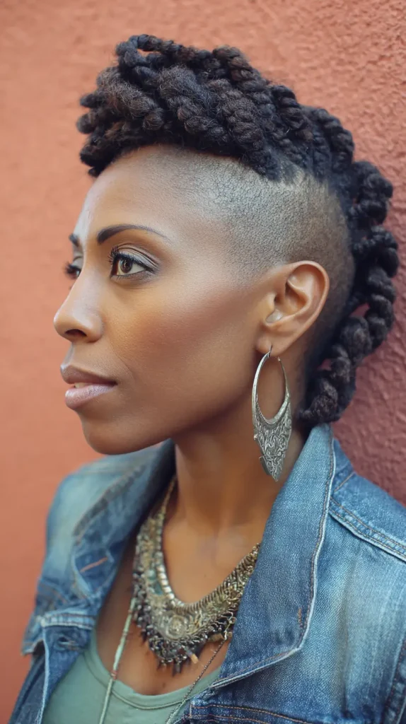 Flat Twists into a Mohawk