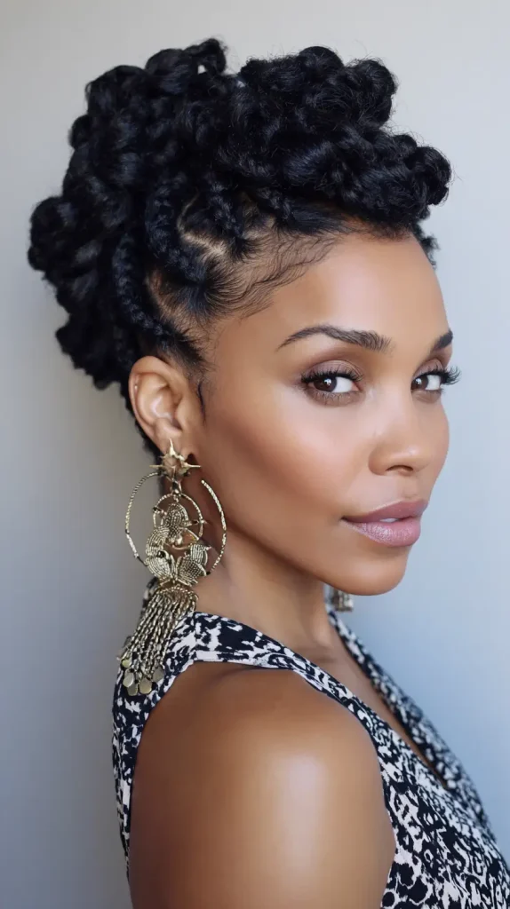 Flat Twists into a Puff