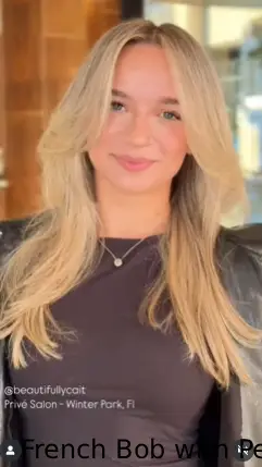  French Bob with Peekaboo Color