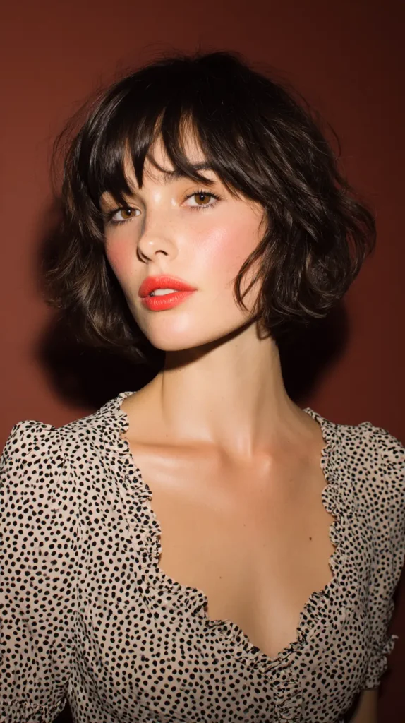 French Bob with Wispy Bangs