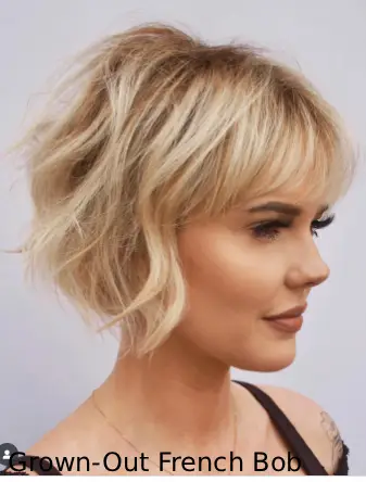 Grown-Out French Bob
