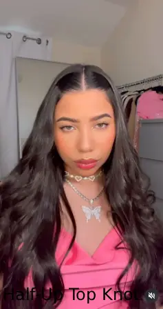 Half-Up Top Knot