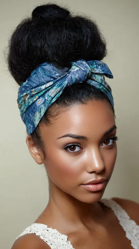 High Bun with Headband