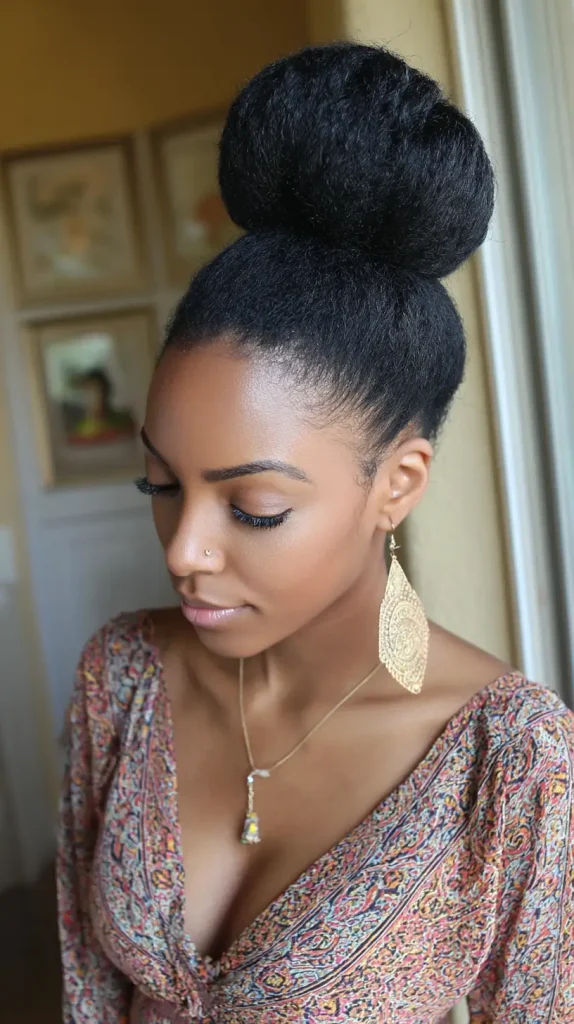Jumbo High Bun