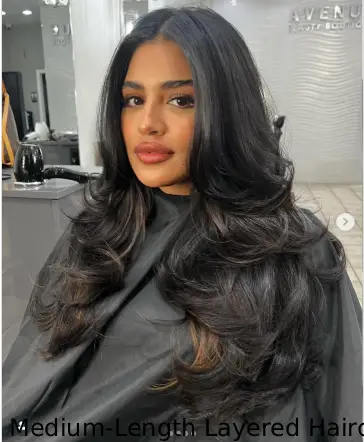 Medium-Length Layered Haircuts