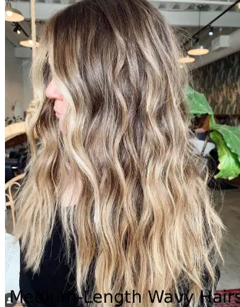 Medium-Length Wavy Hairstyles