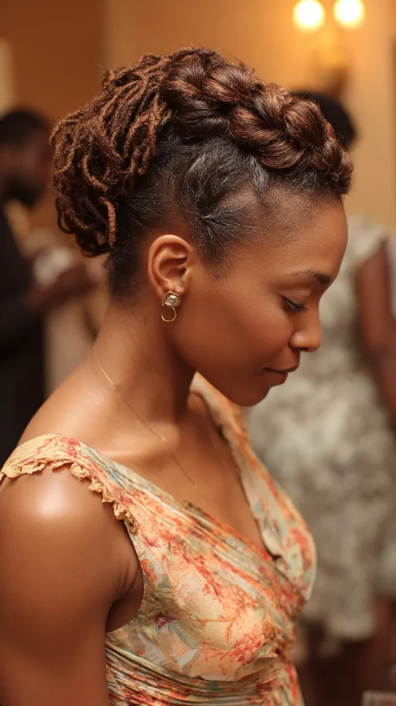 Mini Twist Updo
