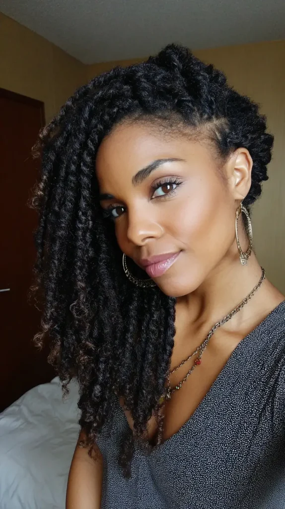 Mini Twists with Curly Ends