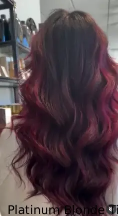 Platinum Blonde Tips