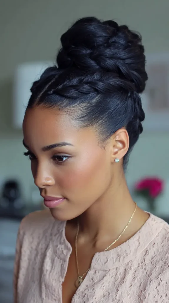 Protective Braided Bun