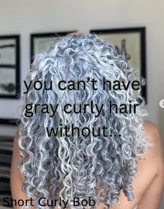 Short Curly Bob