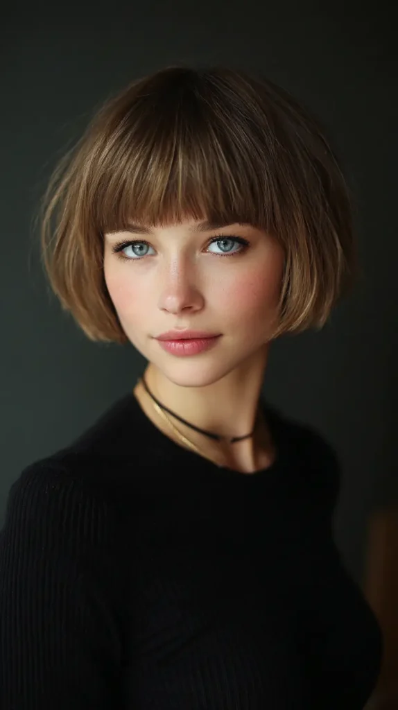 Short Two French Bobs