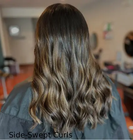 Side-Swept Curls