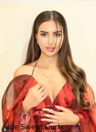 Side Swept Curls
