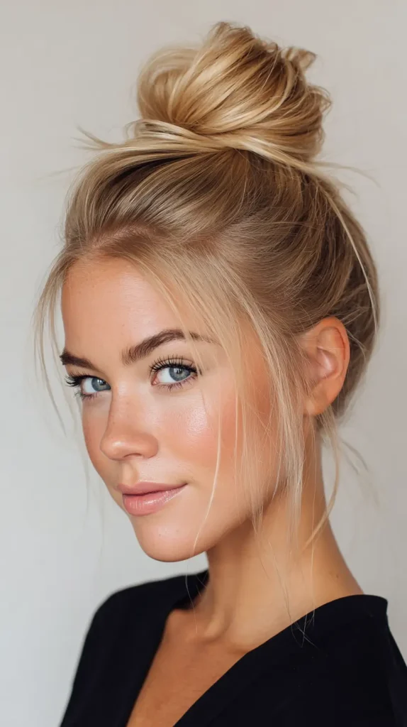 Sleek High Bun