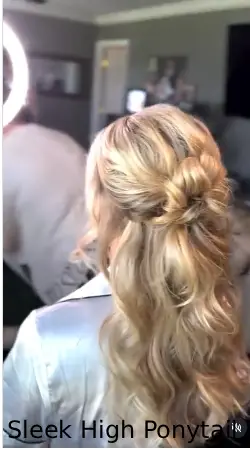 Sleek High Ponytail