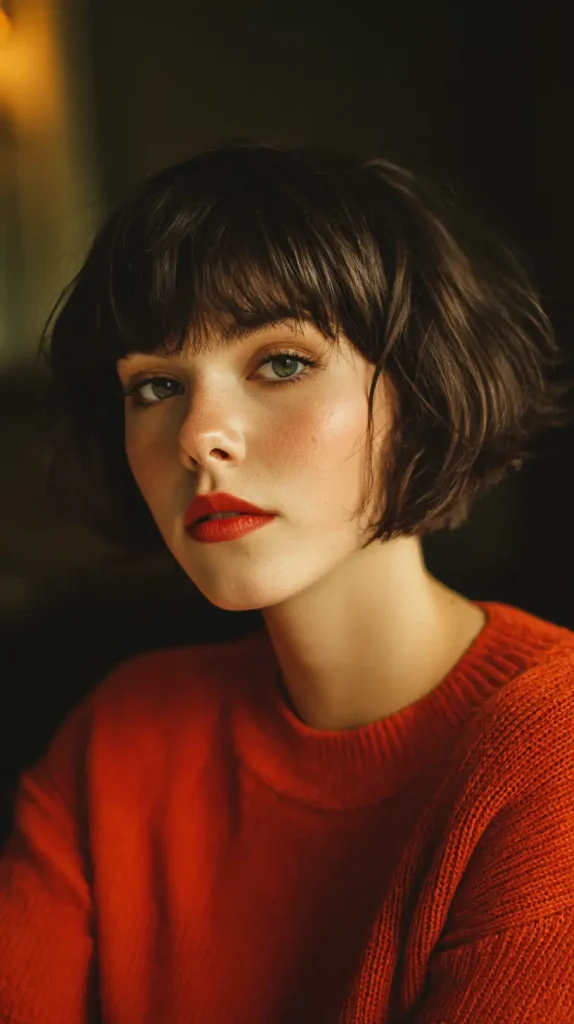 Sleek Straight French Bobs