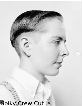 Spiky Crew Cut