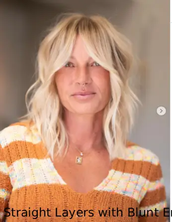 Straight Layers with Blunt Ends