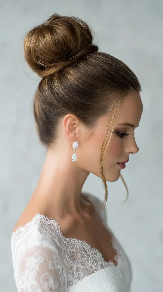 The Classic Chignon High Bun