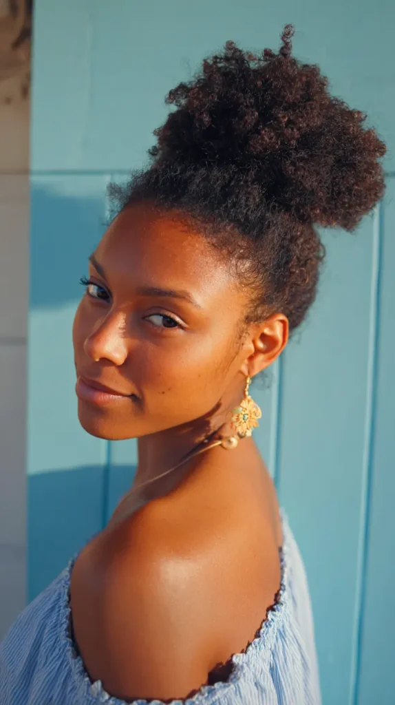 The Natural High Puff Bun