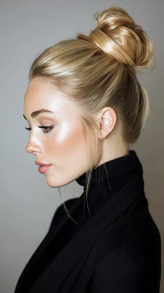The Sleek Power Bun