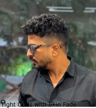 Tight Curls with Skin Fade