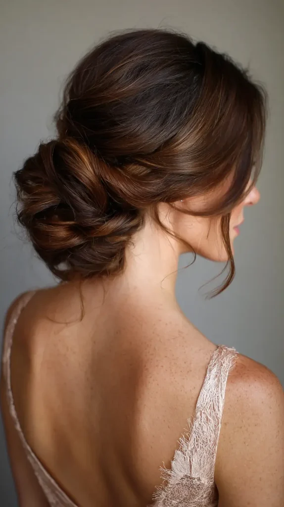 Twisted Low Bun