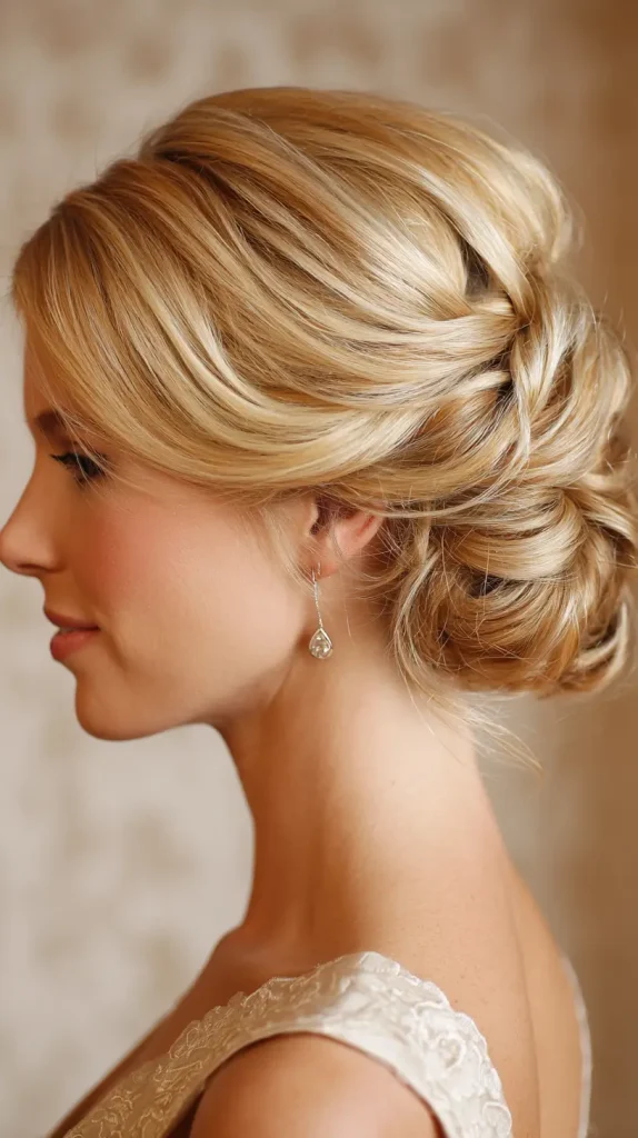 Twisted Low Bun