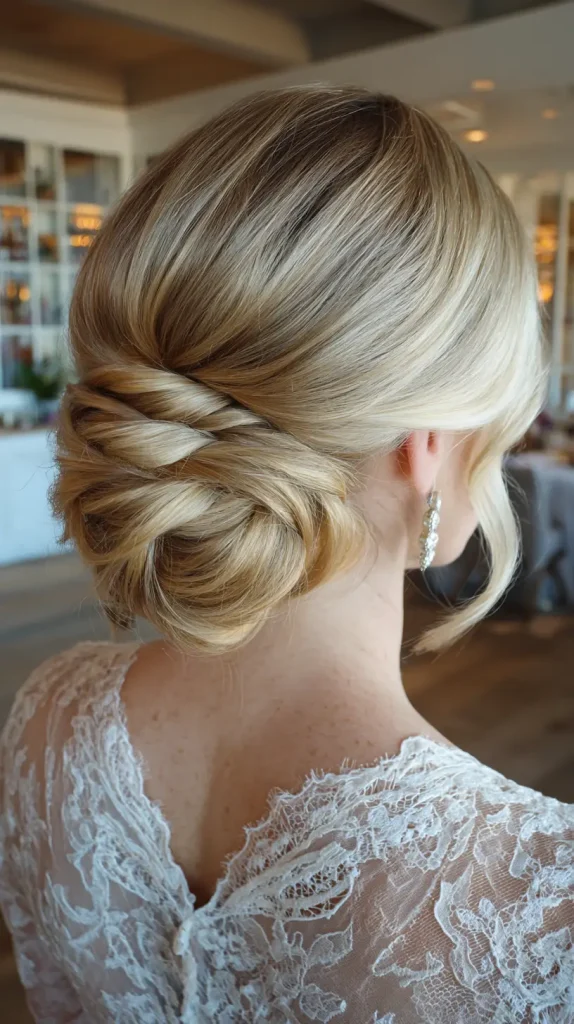 Twisted Low Bun