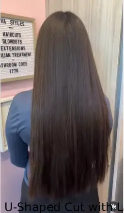 U-Shaped Cut with Layers