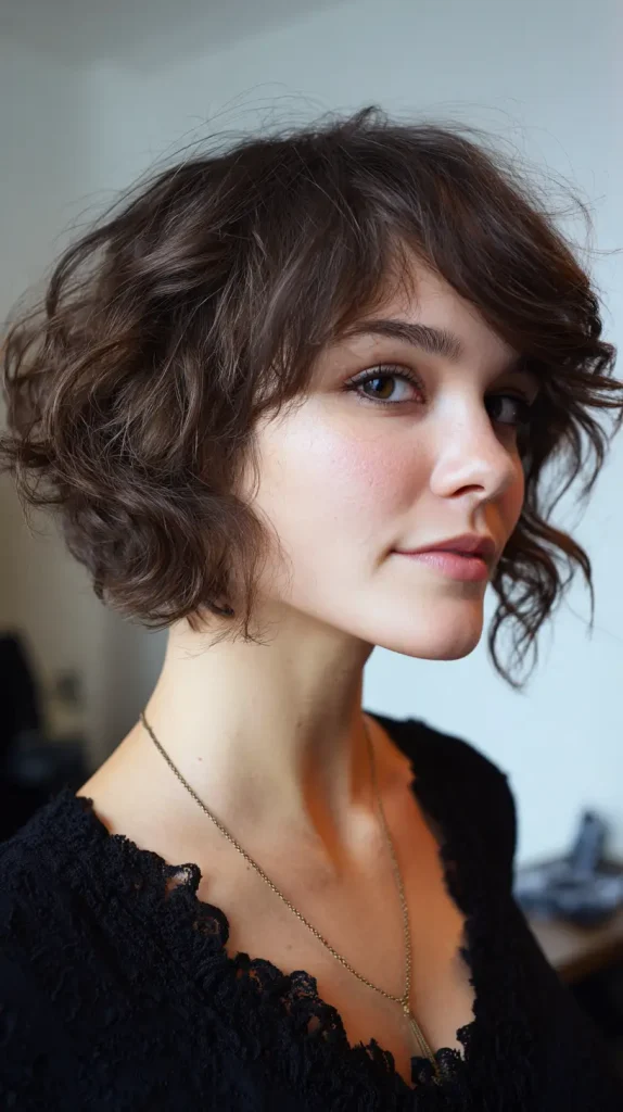 Wavy French Bob with Texture Spray