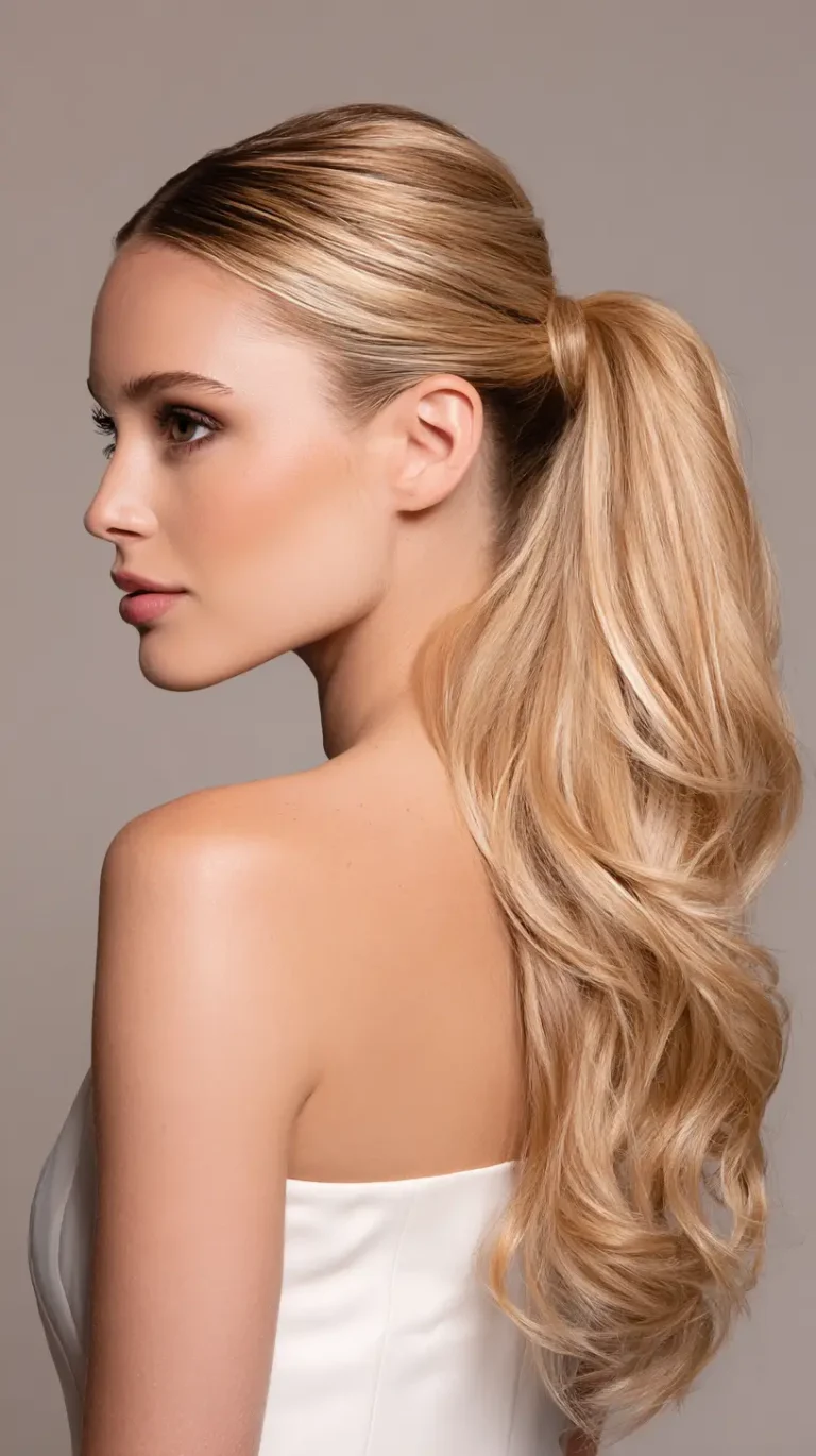 14 Sleek Back Ponytail Styles That Speak Power and Elegance