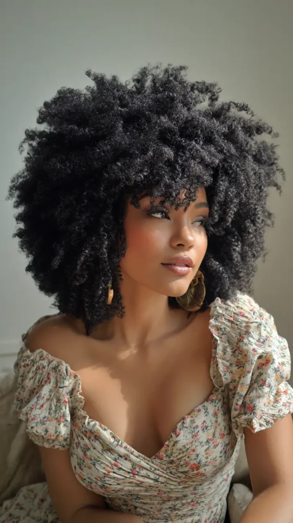 Full Volume Afro Curls