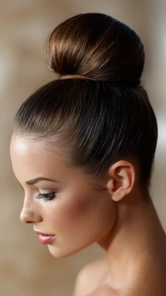 High Sleek Bun