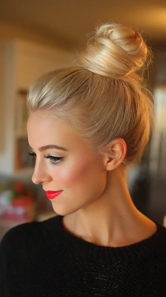 High Sock Bun