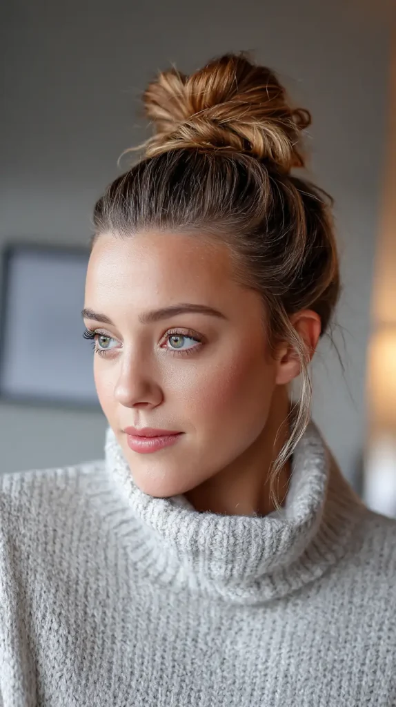 High Twisted Bun