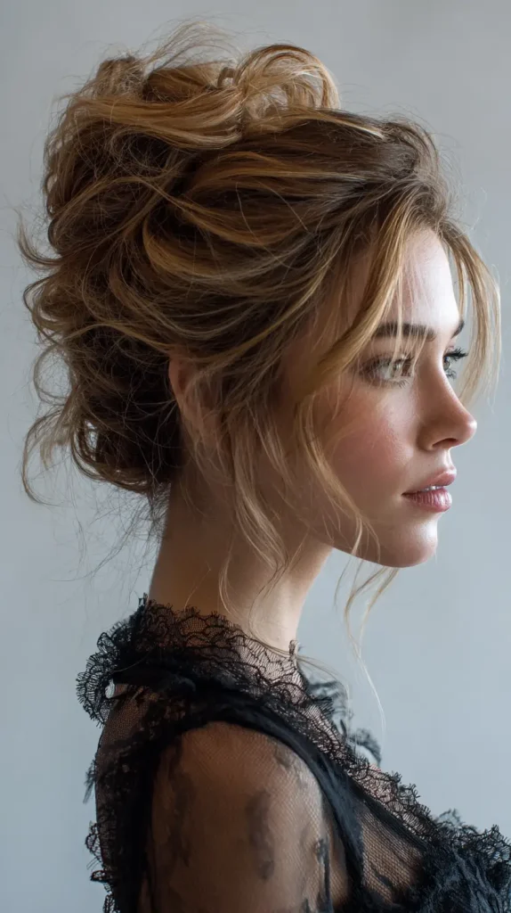 Messy Romantic Bun