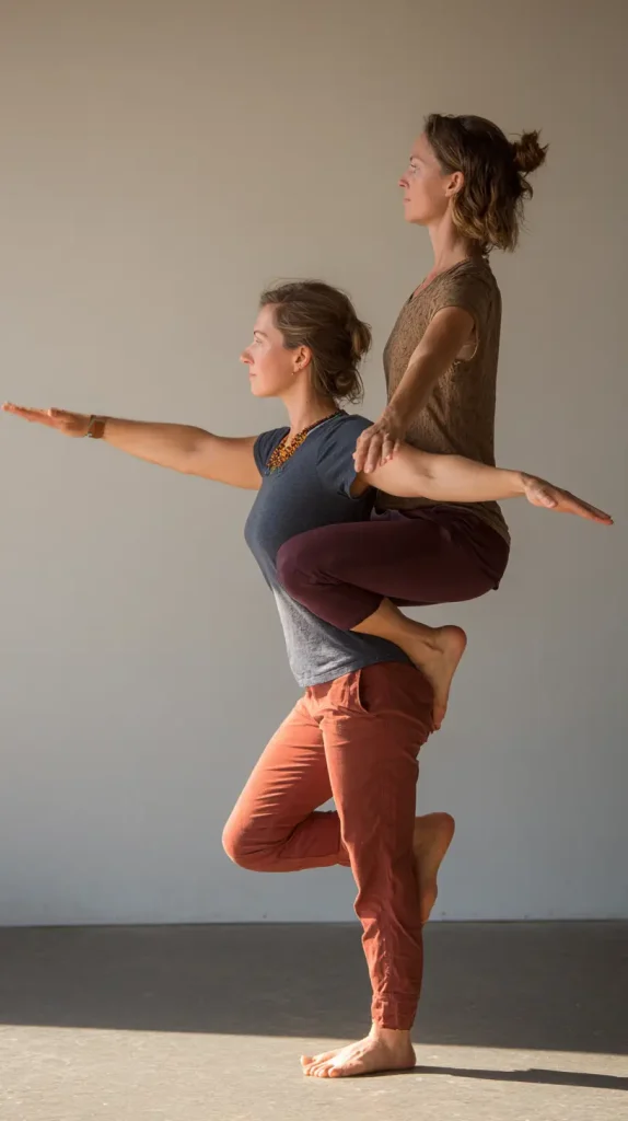 Opposing Directions with Synchronized Steps